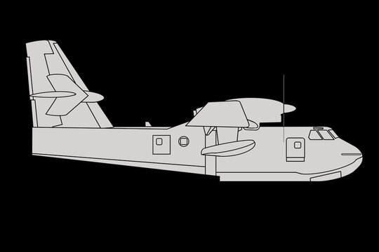 Hidroavi&oacute;n anti incendios CL-415