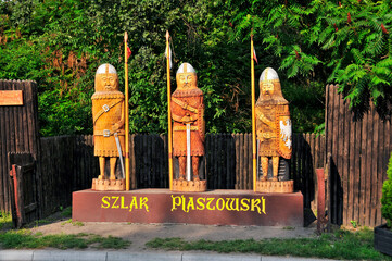 Monument of the First Piasts. Kruszwica, Kuyavian-Pomeranian Voivodeship, Poland