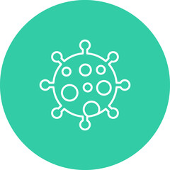 Obraz premium Virus Icon