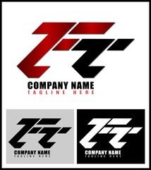 FT monogram logo design for your brand and business, Letter FT