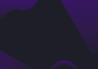 Dark purple abstract background. Soft gradient. Geometric shapes. Minimalistic backdrop for graphic design, website, banner.