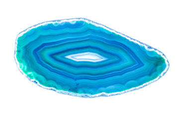 Close up side shot of a crystal