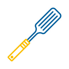 Kitchen spatula vector icon. Kitchen appliances