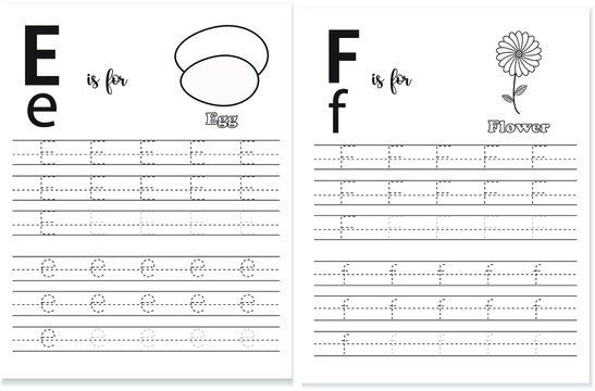 Alphabet Tracing Worksheet 
