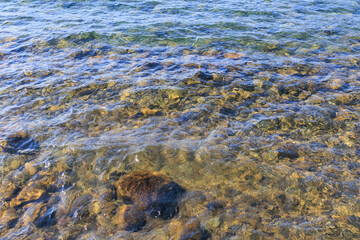 初秋ブルーの支笏湖「北海道」