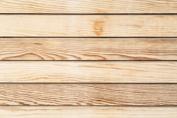 Fototapeta premium Background texture of wooden planks. Wooden table top or floor with copy space