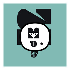 The TypeFace Series - 19 02
Typographic Portraits  Weird and wonderful