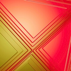 geometric background of scarlet and gold color