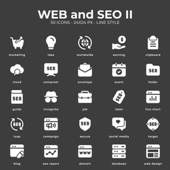 Web and Seo Icon 