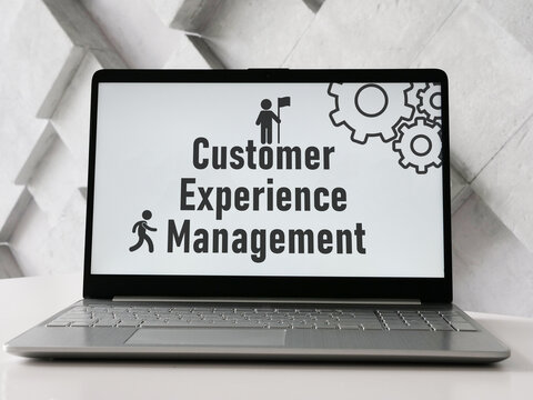 Customer Experience Management Is Shown Using The Text