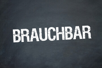 Obraz premium brauchbar