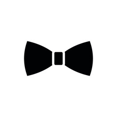 Bow tie icon. The bow is a symbol of celebration. Isolated vector illustration on white background. - obrazy, fototapety, plakaty