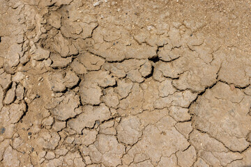 Crack mud ground pattern texture