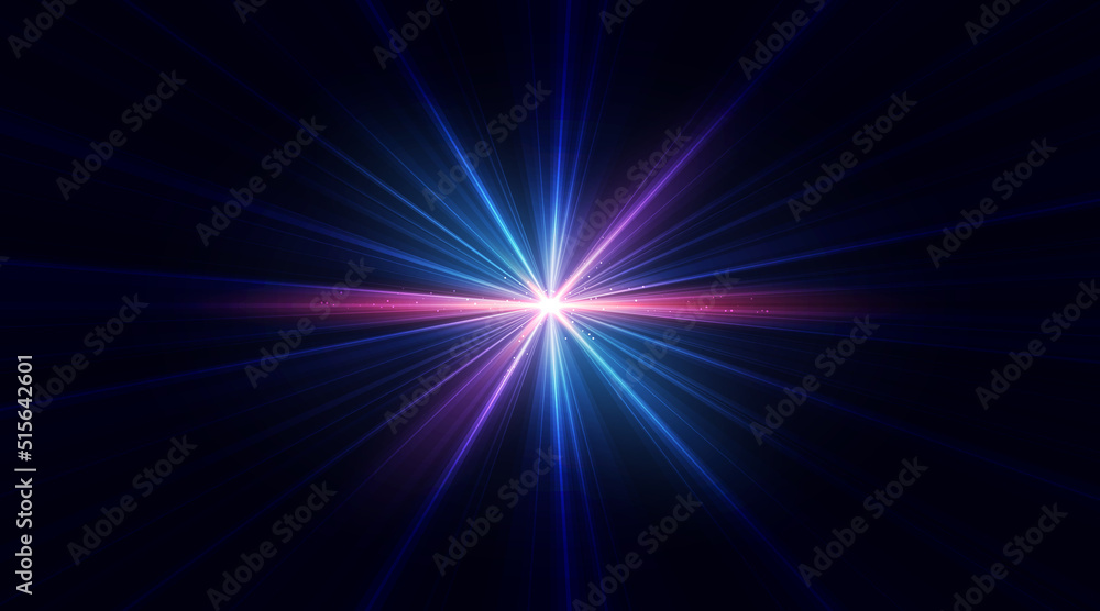 Poster abstract zoom movement speed of light. technology movement. colourful dynamic motion. technology pat