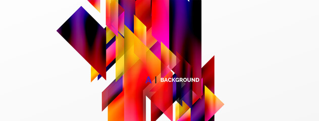 Modern trendy minimalist abstract background. Geometric pattern design, 3d and shadow effects. Vector Illustration