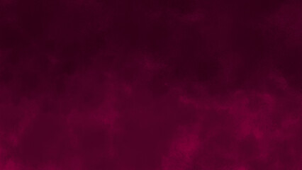 Abstract cosmic fuchsia neon paper textured aquarelle canvas for modern creative design. Bright light pink ink watercolor on black background. Magenta paper texture water color.