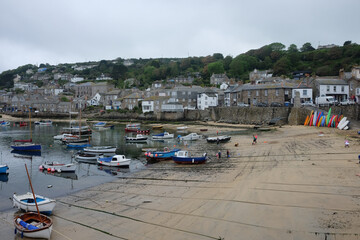 A town next to the sea side