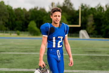 Nice Portrait of a American Football Player