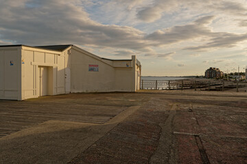 Fototapeta na wymiar Seafront at Bognor Regis, West Sussex, England, Uk
