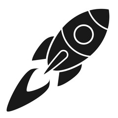 Rocket vector icon