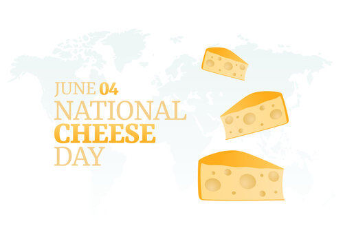 vector graphic of national cheese day