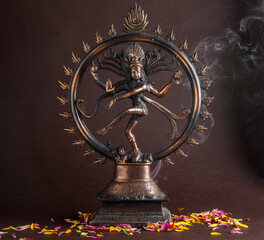 Nataraja is symbolic of Shiva as the lord of dance and dramatic arts, with its style and proportions made according to Hindu texts on arts.