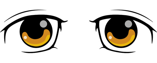 Colorful boho eyes collection isolated on white, modern design, Cartoon woman eyes and eyebrows with lashes. Isolated vector illustration. Can be used for T-shirt print, poster and cards. cartoon eye 