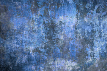 Blue scraped grunge texture