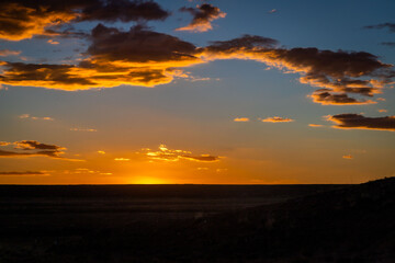 Sunset in Prescott Valley, Arizona