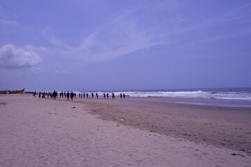 Fototapeta na wymiar Chowara beach