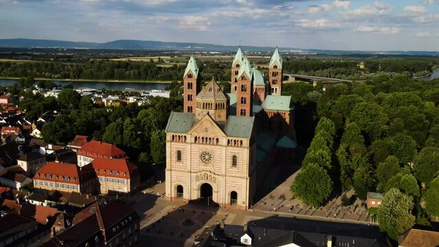 Cathedral of Speyer in Rhineland Palatinate, Germany