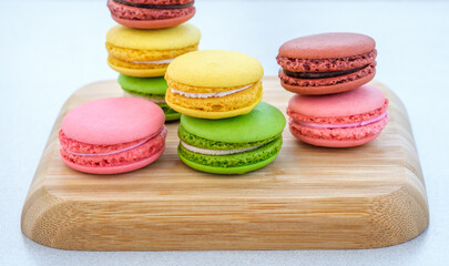 Colorful macaroons