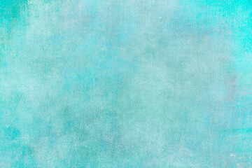 Turquoise colored canvas background