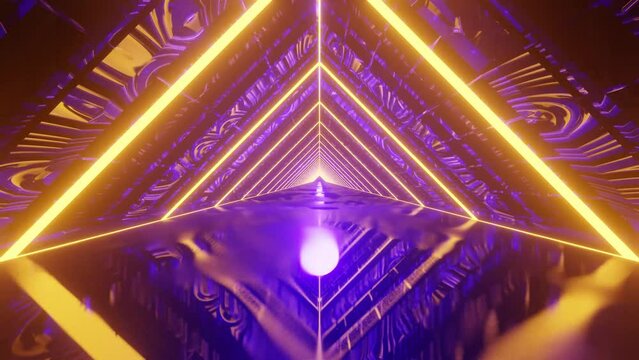 Space new tunnel VJ loop background VJ loop