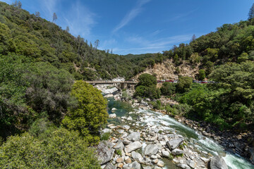 Fototapeta na wymiar Yuba River - California, United States.