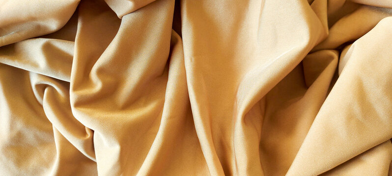 tecido luxuoso dourado