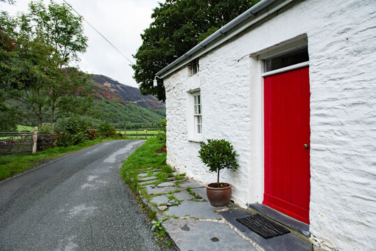 Old Farmhouse In Ceredigion, Wales, UK.