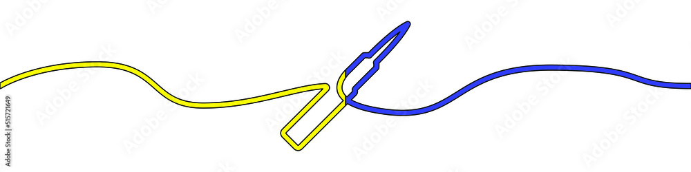 Poster bullet continuous line drawing vector. one line bullet vector background. bullet linear icon. contin
