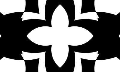 Obraz na płótnie Canvas rippling and unique black patterns on white
