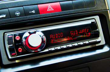 CD car audio player