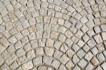 Stone pavement texture