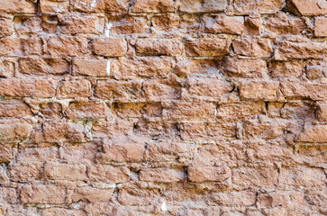 Old brick wall. Texture. Background