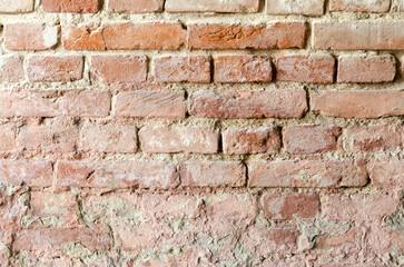 Old brick wall. Texture. Background
