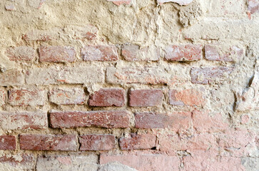 Old brick wall. Texture. Background