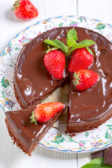 Dessert without sugar and flour.
