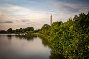 Spring Washington Monument 