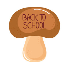 Fototapeta premium back to school in fungus