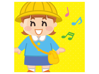 園児の女の子　保育園　幼稚園