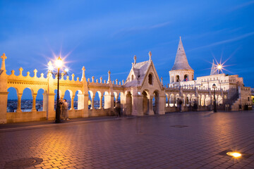 fisherman's Bastion in Budapest city  Hungary