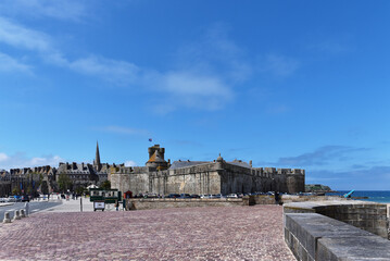 Frankreich - Bretagne - Saint-Malo - Burg Saint-Malo